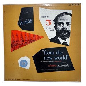 Dvorak Symphony No. 5 “ From The New World” LP Columbia Master Works 33 RPM 1952